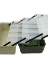 Ace Angling 3 Tray Cantilever Fishing Tackle Tough Box