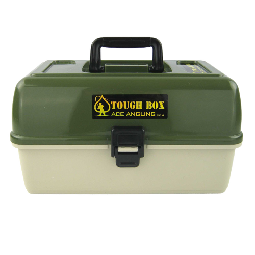 Ace Angling 3 Tray Cantilever Fishing Tackle Tough Box