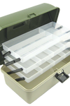 Ace Angling 3 Tray Cantilever Fishing Tackle Tough Box