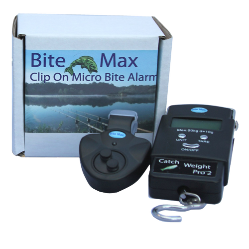 Bite Max Fishing Twin Pack Micro Bite Alarm Indicator