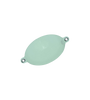 Buldo Pack of 10 Oval Floats with Eyelets Blanc