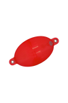 Buldo Pack of 10 Oval Floats with Eyelets Blanc