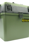 Fishing Tackle Seat Box Includes Padded Strap & Seat Pad Freepost
