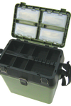 Fishing Tackle Seat Box Includes Padded Strap & Seat Pad Freepost